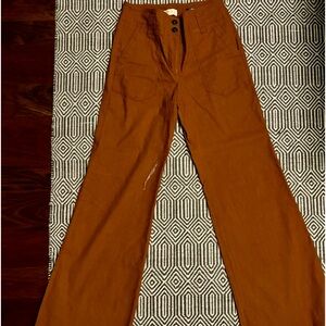 Maeve Noami pants in copper